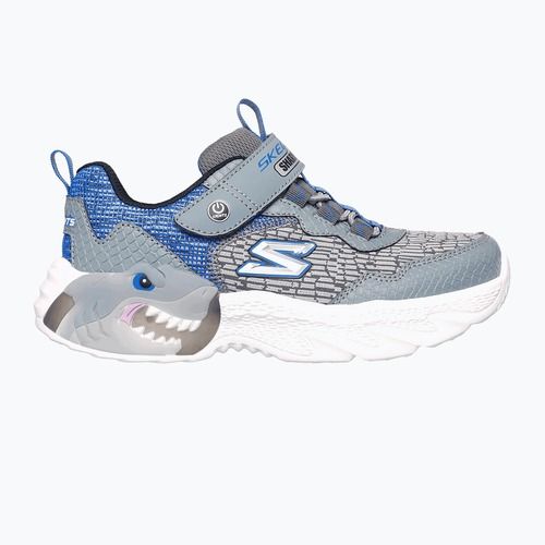 SKECHERS S-Lights Creature Lights children's shoes charcoal/blue