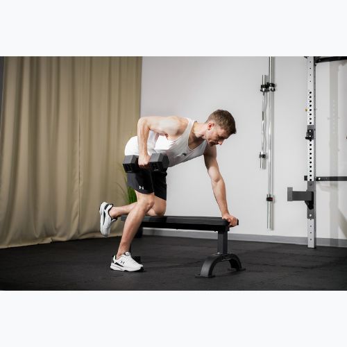 TREXO B10 Straight training bench black