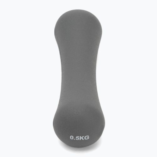 TREXO neoprene dumbbell TX0-B4M007 0.5 kg grey