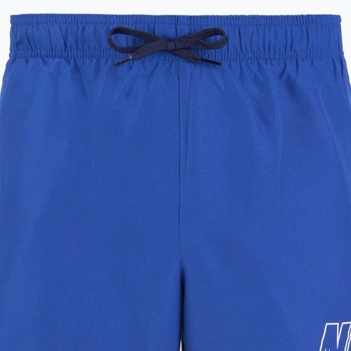 Men's Nike Logo Solid 5" Volley game royal swim shorts