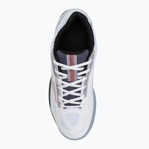 Men's Mizuno Break Shot 4 Padel white/salsa/aleutian padel shoe