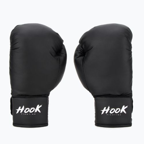 HOOK FIGHTING Children's First Training Boxing Set Black