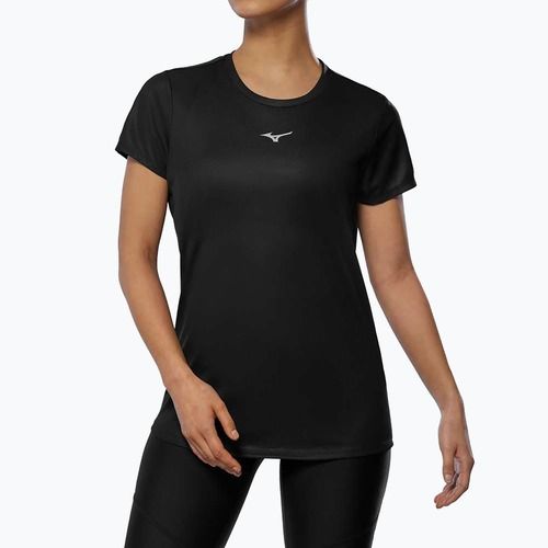 Women's running shirt Mizuno Core Graphic Tee black oni