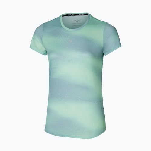 Women's running shirt Mizuno Core Graphic Tee flash mint