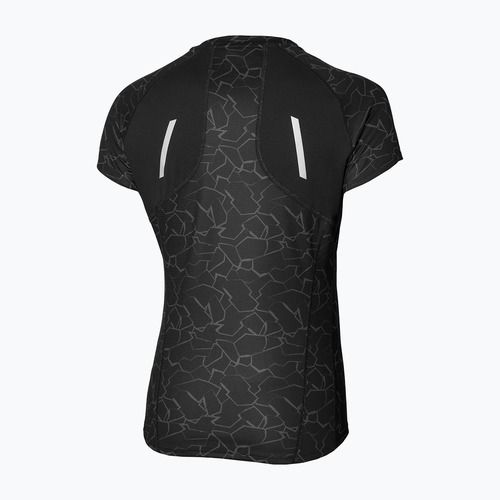Women's running shirt Mizuno Graphic Trail Tee black