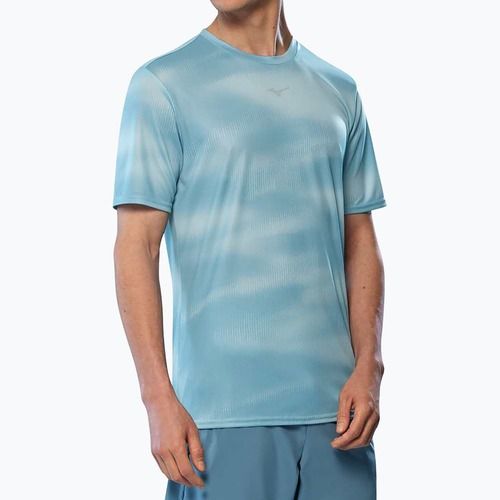 Men's running shirt Mizuno Core Graphic Tee cloud blue