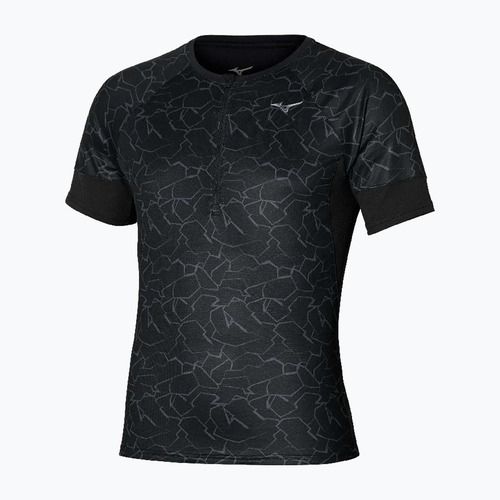 Men's Mizuno Graphic Trail Tee black running shirt