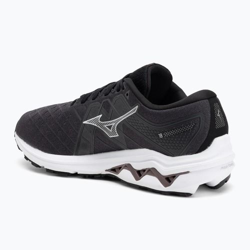 Men's running shoes Mizuno Wave Inspire 18 D black/silver/ebony