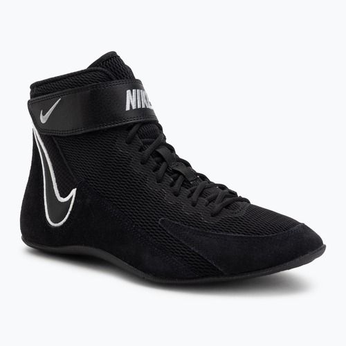 Nike Speedsweep VIII wrestling shoe black/white/black/wolf grey