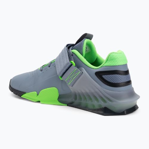 Nike Savaleos ashen slate/green strike/anthracite weightlifting shoes