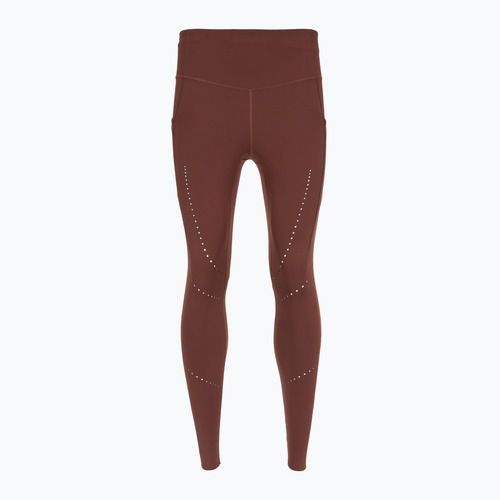 Women's Brooks Method 7/8 Tight running leggings raisin