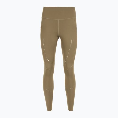 Women's Brooks Method 7/8 Tight running leggings dark oatmeal