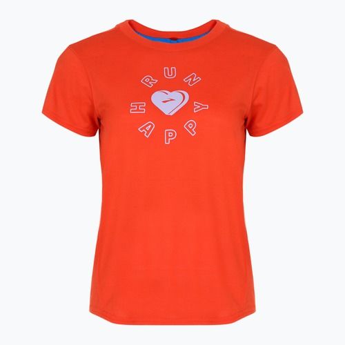 Women's Brooks Distance Graphic jamberry/love run t-shirt