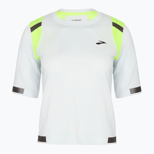 Brooks Carbonite women's running shirt icy grey/nightlife jacquard