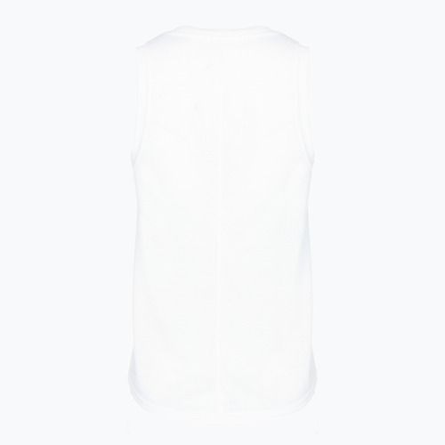 Women's Brooks Distance Graphic Tank white/rainbow/brow running shirt