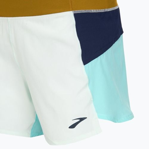 Women's Brooks Chaser 5" running shorts ice blue multi