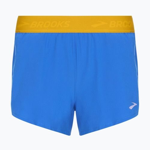 Women's Brooks Chaser 3" running shorts bluetiful/golden hour