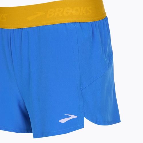 Women's Brooks Chaser 3" running shorts bluetiful/golden hour