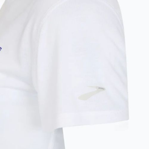 Brooks International Women's Day running shirt white/purple/orange