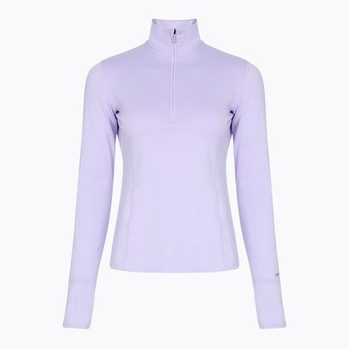 Women's Brooks Dash 1/2 Zip violet dash running sweatshirt