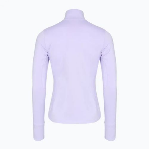 Women's Brooks Dash 1/2 Zip violet dash running sweatshirt