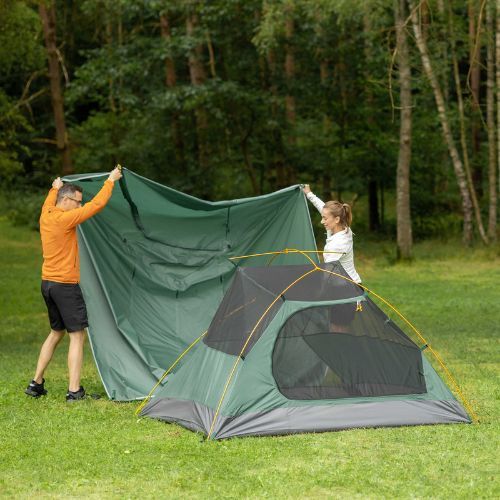 3-person camping tent KADVA Expedit 3 pro green
