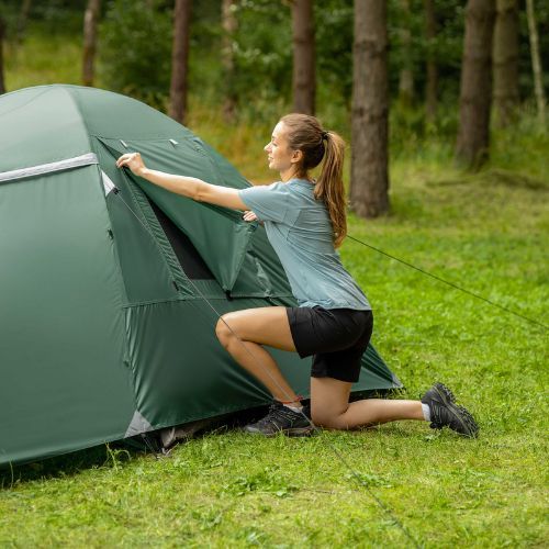 3-Person Camping Tent KADVA Kavio 3 Green