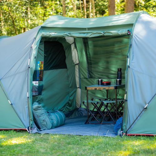 KADVA Kavio 4.2 4-person camping tent green