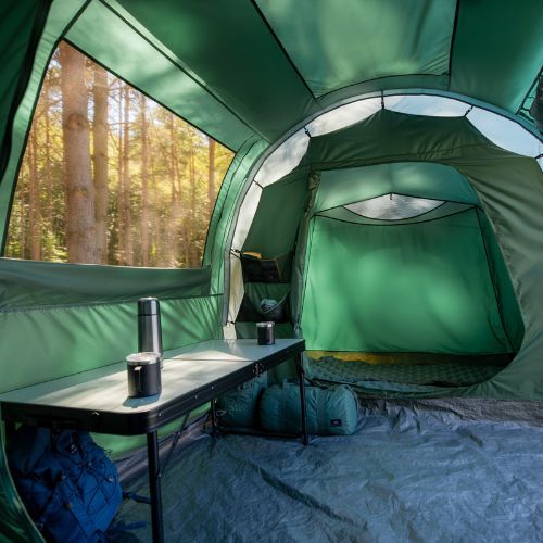 KADVA Kavio 4.2 4-person camping tent green