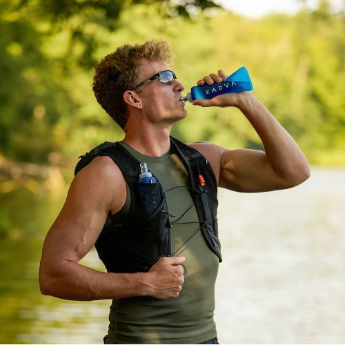 Softflask KADVA Flowbie 250 ml blue