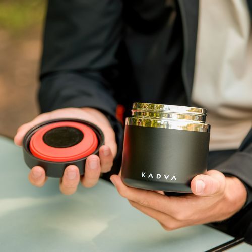 KADVA Eater insulated lunch container 600ml black