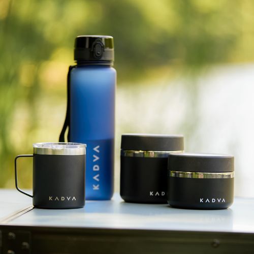 KADVA Eater insulated lunch container 600ml black