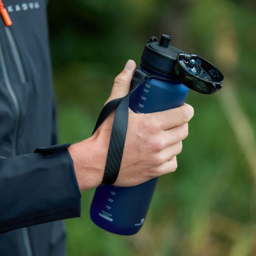 KADVA GlideCap 1000 ml Navy Blue Water Bottle