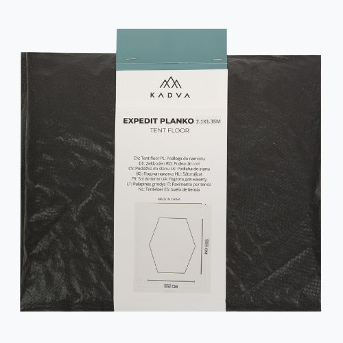 KADVA Planko Floor for Expedit 2 PRO Tent Black