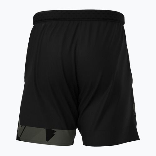 Men's Mizuno Daybreakers 8 In Amplify shorts black/grape leaf