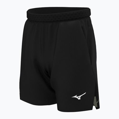 Men's Mizuno Daybreakers 8 In Amplify shorts black/grape leaf