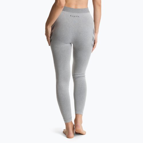 Women's thermal trousers underwear KADVA ALPINESTEP BAMBOO THERMO LIGHT PLUS seamless grey