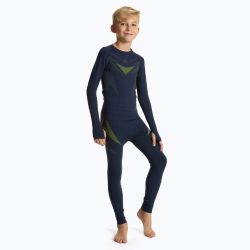 Children's thermal underwear set KADVA ALPINESTEP THERMO LIGHT PLUS seamless navy blue