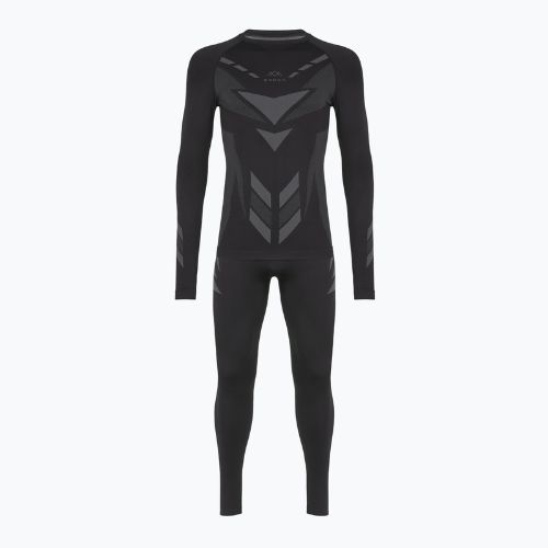 Men's thermal underwear set KADVA ALPINESTEP THERMO LIGHT PLUS seamless black