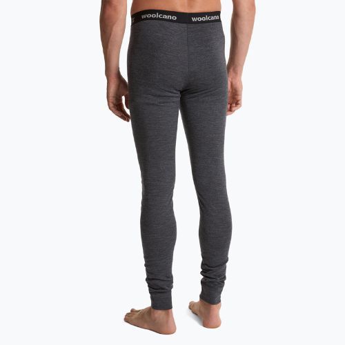 Men's thermal trousers WOOLCANO 100% Merion PANT0539 grey