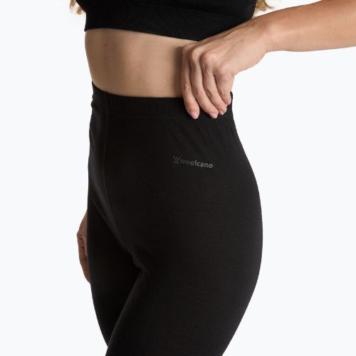 Women's thermal trousers WOOLCANO 100% Merino PANT0542 black