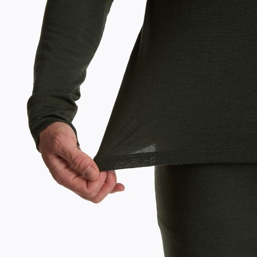 Men's thermal underwear set WOOLCANO Merino 100% SET0540 green