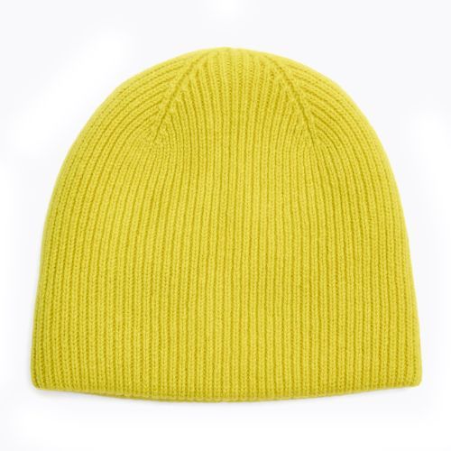 Cap WOOLCANO MERINO 100% HAT0440 yellow