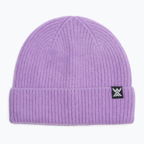 Winter hat WOOLCANO Merino 100% HAT0440 purple
