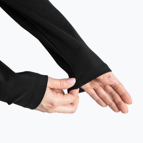 Women's cycling sweatshirt ATTABO FLEERO REF insulated black