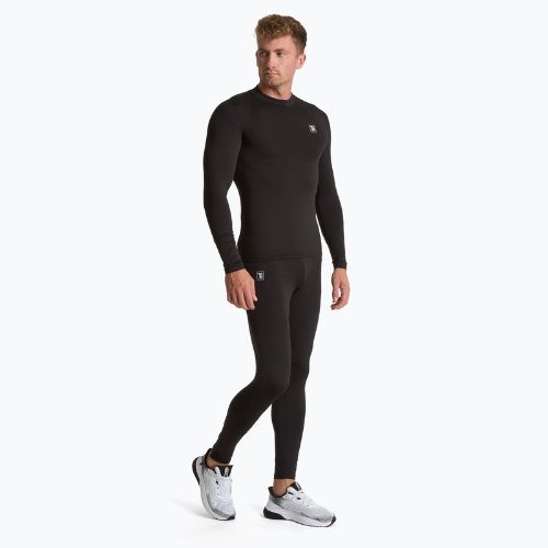 Thermal trousers OneTeam GOAL DRY PLUS BOTTOM black