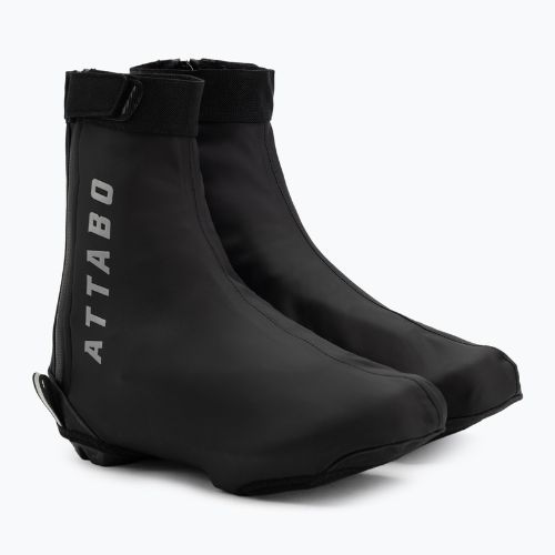 Cycling shoes protectors ATTABO DEFENSE black