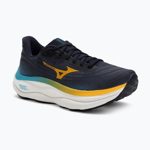 Men's running shoes Mizuno Wave Sky 9 baritone blue/citrus/capri breeze