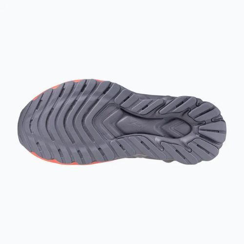 Women's running shoes Mizuno Wave Skyrise 6 blue granite/icelandic blue/strikingcoral