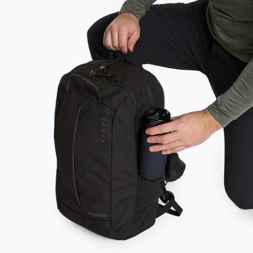 KADVA anyWAY 25 l black hiking backpack